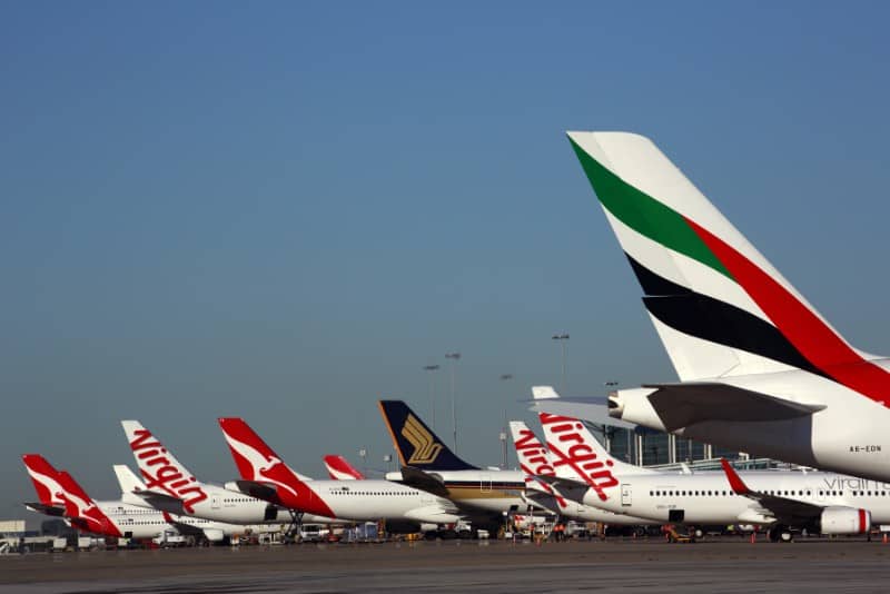 Brisbane Airport aircraft
