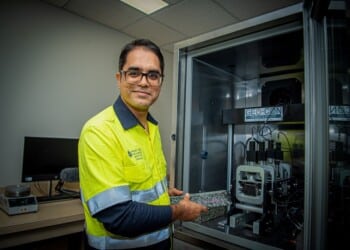 Charles Darwin University Senior Lecturer of Engineering, Dr Ali Rajabipour.