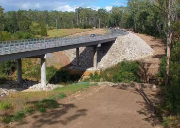 New flood-resilient bridge reconnects communities