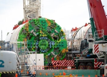 Suburban Rail Loop renewable energy tunnel boring machines