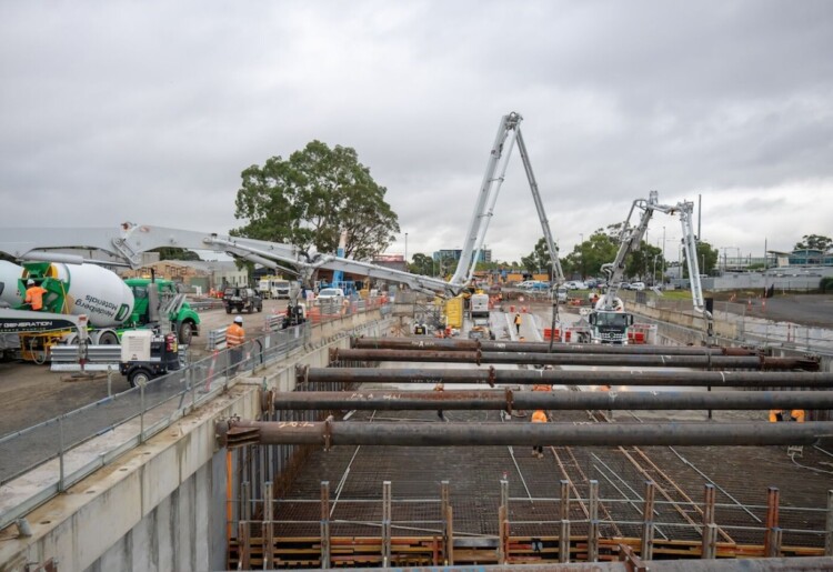 Major excavation milestone reached on level crossing removal