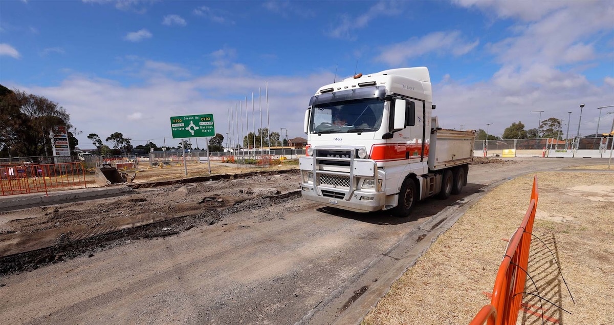 Traffic switch as road upgrade hits next stage