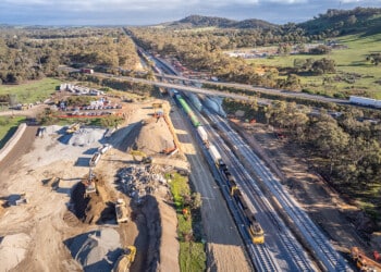 Video: Track lowering works in Tallarook