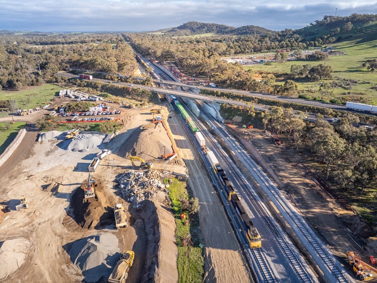 Video: Track lowering works in Tallarook