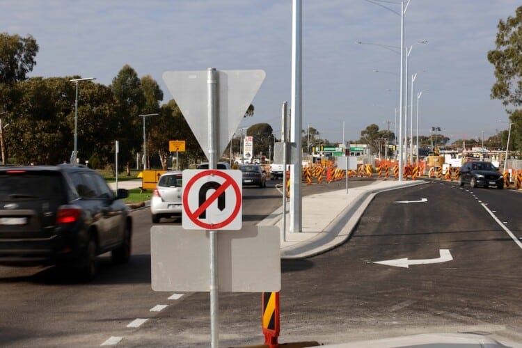 Major works progress on Ballan Road intersection upgrade