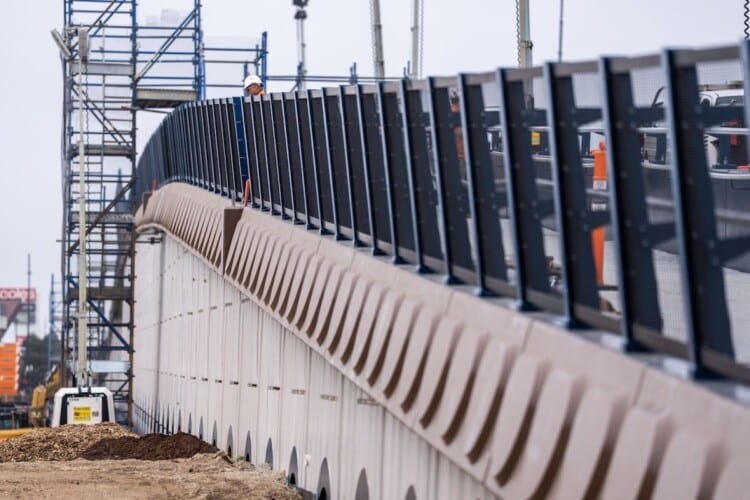 Ferris Road bridge works enter final stage