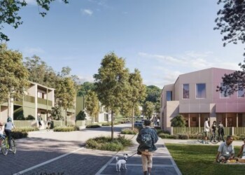 Draft masterplan unveiled for 500-home development