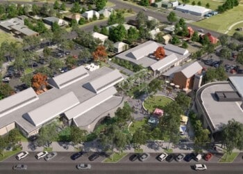 A render of the Crago Mill Precinct. Image: Yass Valley Council.
